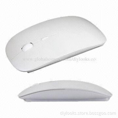 Ultra-thin Bluetooth Wireless Optical Mouse, Working Distance up to 10 Meters